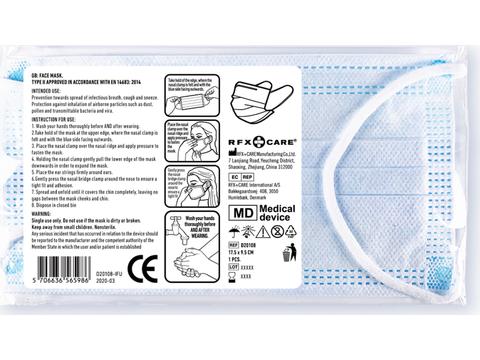 Surgical Mask RFX Care Europe - not customizable
