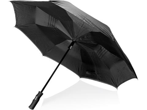 Swiss Peak 23" auto open reversible umbrella