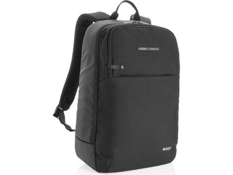 Swiss Peak laptop backpack with UV-C steriliser pocket