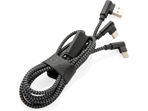 Swiss Peak Luxury 3-in-1 Cable