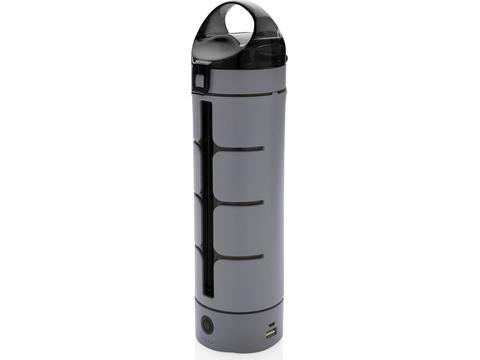 Swiss Peak powerbank bottle