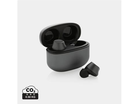 Terra RCS recycled aluminum wireless earbuds
