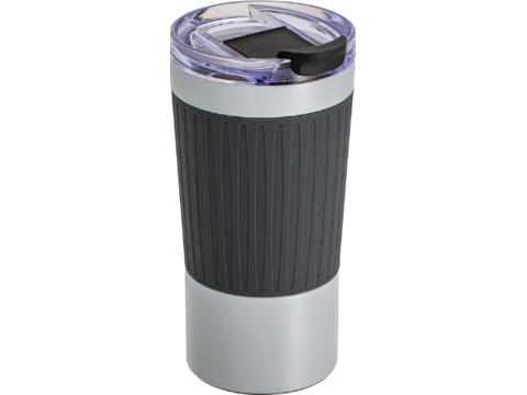 400 ml Thermo mug with transparent flip lid