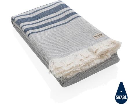 Ukiyo Yumiko AWARE™ Hammam Handdoek 100x180cm-donkerblauw