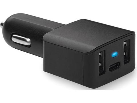 USB auto-oplader bedrukken