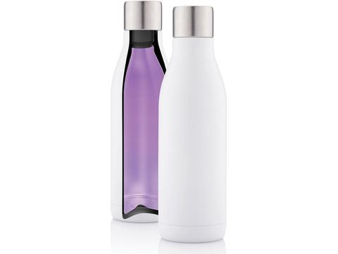 UV-C steriliser vacuum stainless steel bottle