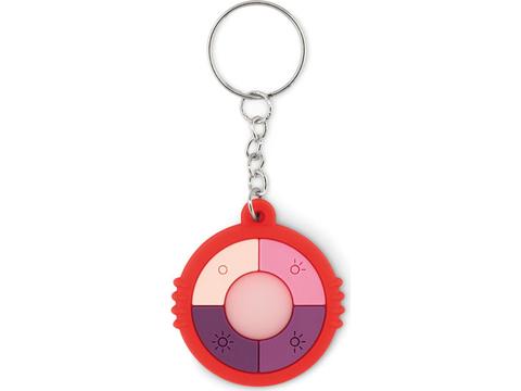 UV sensor keyring