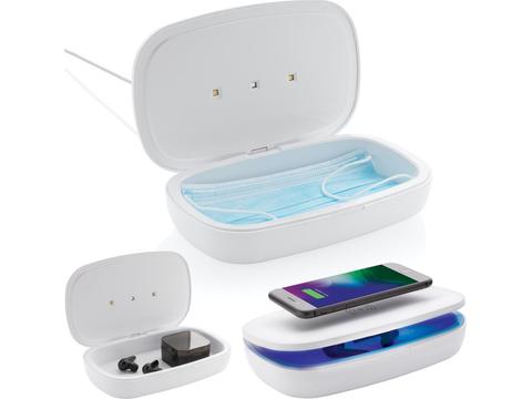 UV-C steriliser box with 5W wireless charger