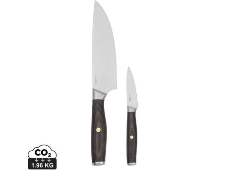 VINGA Tara RCS recycled steel chef's set