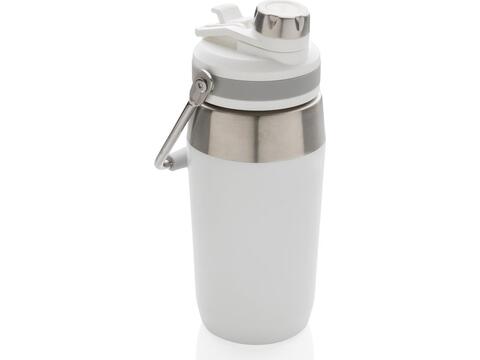 Vacuum stainless steel dual function lid bottle 500ml