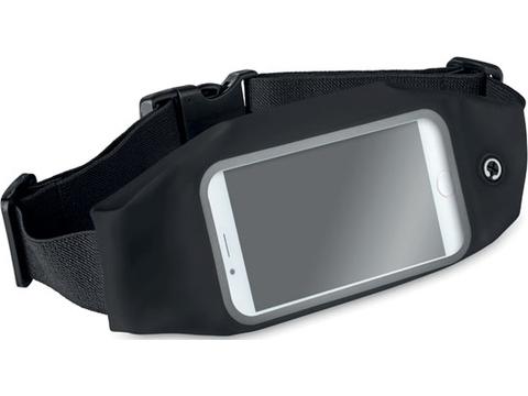 Waist bag with reflective details