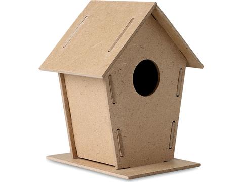 Wooden bird house