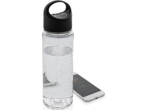 Water bottle with wireless speaker