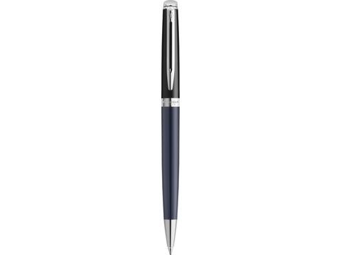 Hemisphere colour blocking ballpoint pen with palladium trim