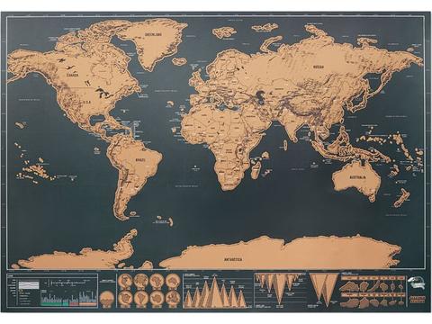 Scratch world map