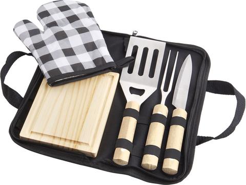 West 5 delige BBQ set bedrukken