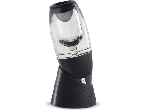 Wine decanter with holder