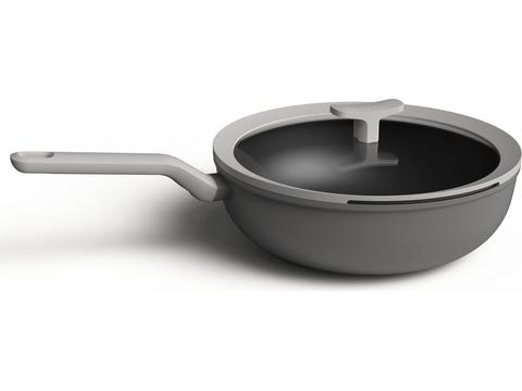 Covered wok 28 cm - Leo