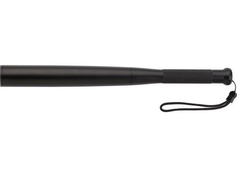 Aluminium torch in shape of a baseball bat