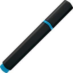 Tekstmarker met klip bedrukt