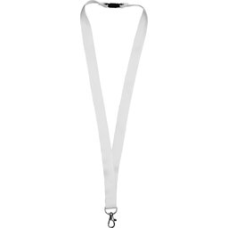 Eco bamboe lanyard met veiligheidsclip