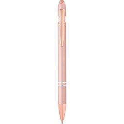 Nanna balpen met roségouden afwerking (zwarte inkt)
