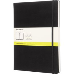 Moleskine Classic XL notaboek met harde cover en effen papier