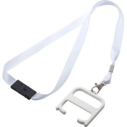 Hygiënesleutel met lanyard