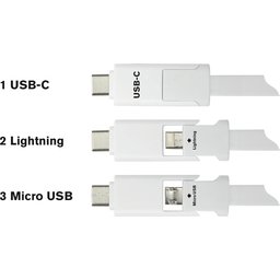 3 in 1 Panoflex Branded Cables