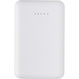 5.000 mAh draadloos opladen zakformaat powerbank-staand