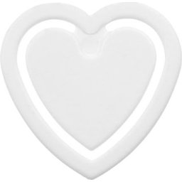 Paperclip in vorm van hartje