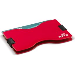 91191 RFID kaarthouder rood 2