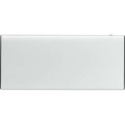 Aluminium 18W 10.000 mAh PD Powerbank -zilver boven