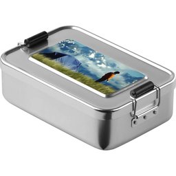 Aluminium lunchbox bedrukken