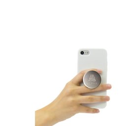 Aluminium PopSockets zilver