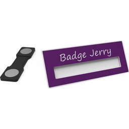 Badge Jerry-Purple-74x30