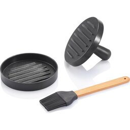 Barbecue set inclusief hamburgerpers