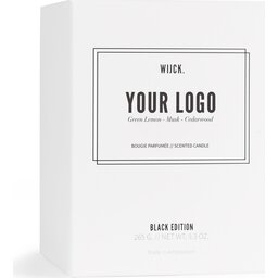 Box candle your logo