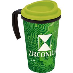 Brite-Americano® Grande Thermal Mug lime