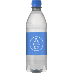 Bronwater RPET met draaidop - 500 ml  - bedrukt