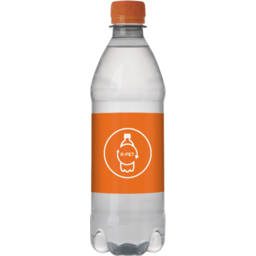 Bronwater RPET met draaidop - 500 ml - rondom bedrukt