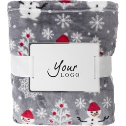 Deken met kerstmotief bedrukken