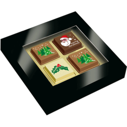 doosje logo chocolade