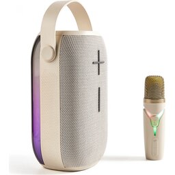 Draagbare, draadloze Bluetooth karaoke set
