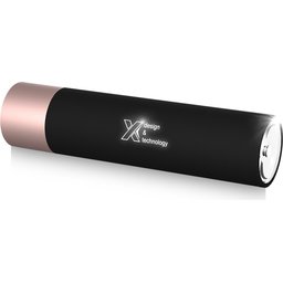 F10 2500 mAh zaklamp met oplichtend logo