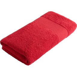 Handdoek 100 x 50 cm - 360 gr:m² rood