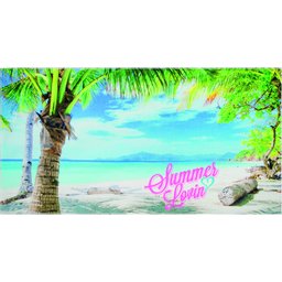 Handdoek Full Color print - 30 x 130 cm