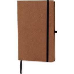 Hardcover Notebook A5 Recycled Leer