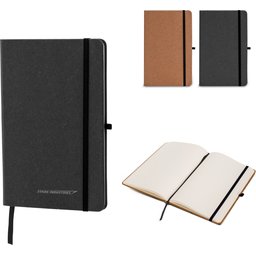 Hardcover Notebook A5 Recycled Leer-overzicht