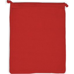 Herbruikbare Groente & Fruit Zakje Oeko-Tex® Katoen 25 x 30 cm-rood